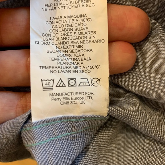 Penguin - BNWOT short sleeved collared linen shirt - Picture 6 of 6